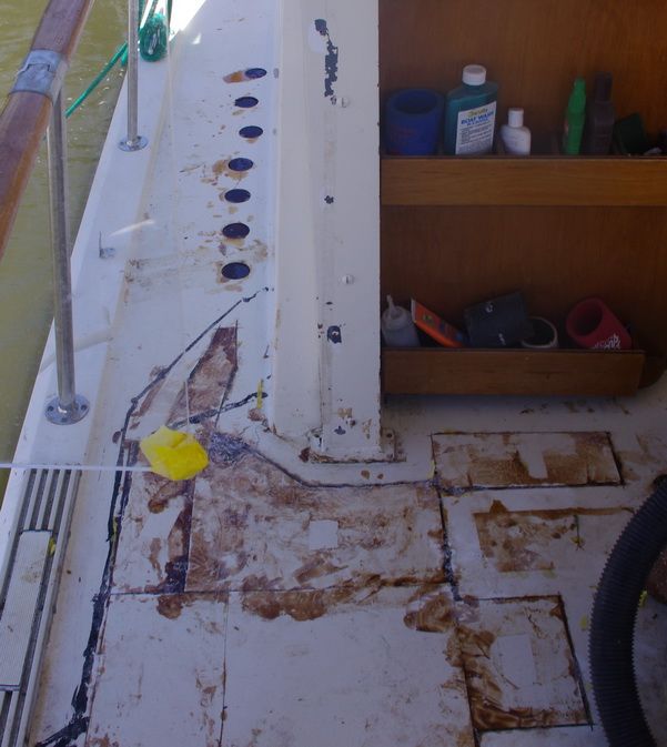 Aft Deck Balsa Core Repair How To / Not To Page 3